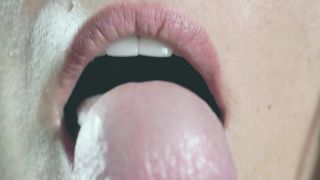 Close Up Sensual Tongue Blowjob 1080p-1