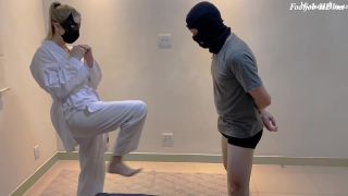 online adult video 19 Demonstration Of Taekwondo Kicks In Balls And Footjob Full - barefoot footjob - feet porn cousin foot fetish-0