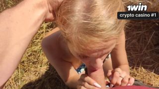 S-Wife Katy - Cutie Wife is Fucking in the Hay in the Field [1080p] - Teen-2