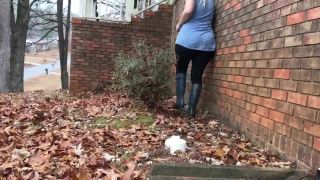 Porn tube BuddahsPlayground - Pregnant in Rain Boots-5