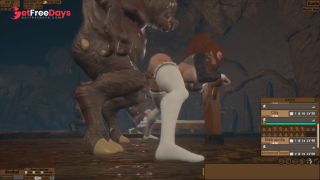 a crowd of goblins fuck innocent girls doggy style-3