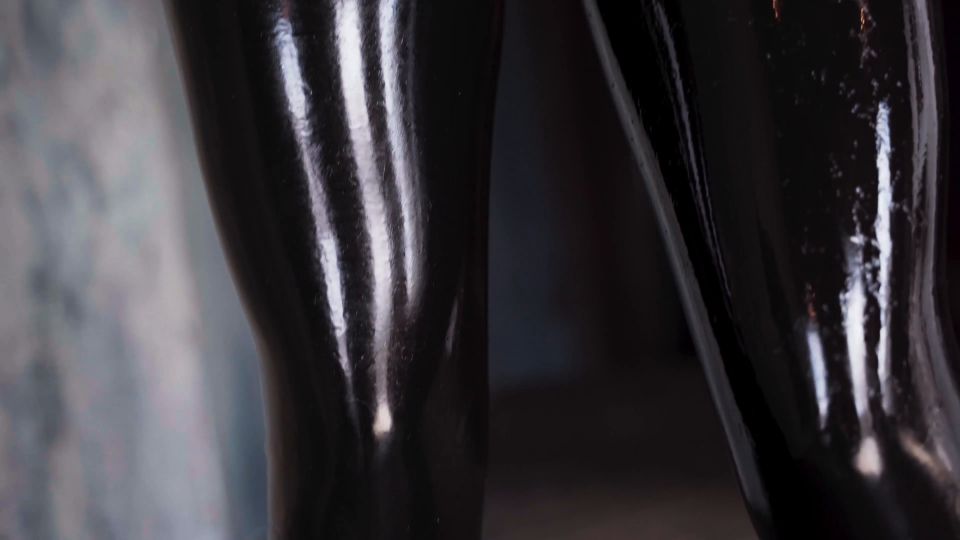 clip 34 Miss Ellie Mouse – Ballet Boots Rope Bondage and Latex Catsuit on pov smoking fetish clips