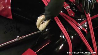 adult video 3 Rubber Sissy Anal Training on anal porn equestrian fetish-8