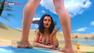 He Finger Fucked Her On The Beach Shut Up And Dance 3d Hentai Gameplay-5