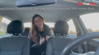 [GetFreeDays.com] Horny Slut Masturbates in Her Car in a Public Parking Lot Porn Stream December 2022-2