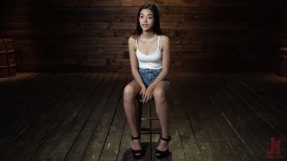 online xxx video 21 femdom upskirt bdsm porn | Harmony Wonder 19 Year Old Tormented and Cums in Grueling Bondage | bondage-1