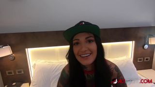 Sascha Ink - Tattooed bombshell Adel Asanti sucking a thick dick-1