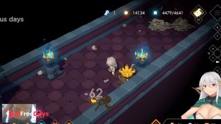 BRUNNETE 18 YEARS ELVEN FUCKED BY GIANT CICLOPS - ESCAPE DUNGEON 2-9