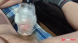 Testing out and cumming into my Gluck Gluck 9000-3