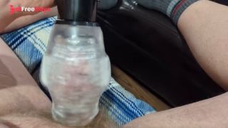 Testing out and cumming into my Gluck Gluck 9000-5