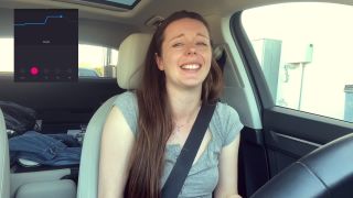 Cumming *Embarassingly* Hard In A Starbucks Drive Thru (Lush Control Part 2) - Pornhub, Nadia Foxx (FullHD 2021)-6