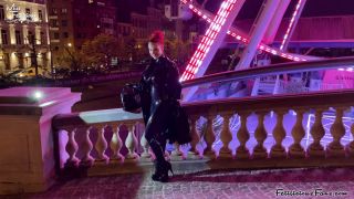 FetiliciousFans SiteRipPt 1Latex Dinner Night in Public-9