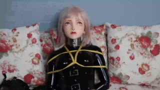 Full Latex Kigurumi Breath Play by Xiaoxin-5