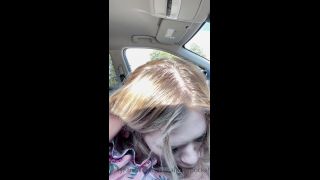 Valkyrie Untamed Sucking Cock In The Car With Cumshot Onlyfans (Amateur porn)-0