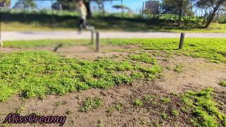 FLASHING My COCK In Front A Everyone In A PUBLIC PARK And My STEPDAUGHE-3