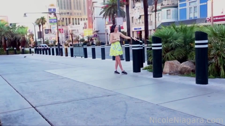 adult video clip 25 latex gloves fetish Nicole Niagara – Stripping in public in yellow dress, fetish on public