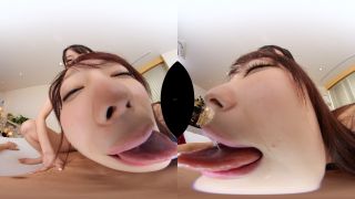 VR Sex Frenzy! Asian Female Boss Threesome in UltraHD Office-2