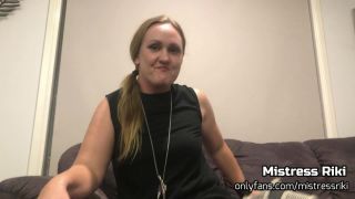  Femdom   Femdom Mistress Riki - There Is Something So Satisfying -4