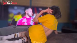 [GetFreeDays.com] Columbian Slut Gets Ass Fucked Watching Football - Meg Vicious Sex Stream December 2022-0