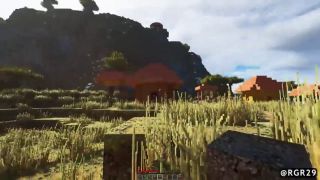 Big Ass Minecraft 4K Ultra Graphics Gameplay - Ray Tracing 4K 240FPS - RTX 5090-5