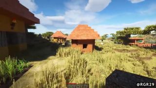 Big Ass Minecraft 4K Ultra Graphics Gameplay - Ray Tracing 4K 240FPS - RTX 5090-6