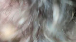 Reality couple - He licks her pussy. When she cums he fucks her. His cum goes deep in her pussy-5