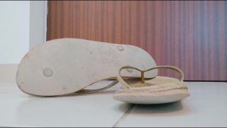 Goddess Natalie – Jerk Off To My Dirty Flip Flops Freak - [Webcam]-1