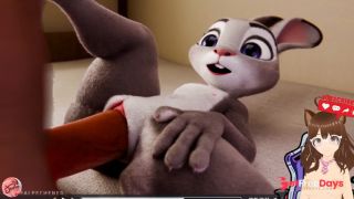 [GetFreeDays.com] Judy Hopps offers me her pussy and I decide to cream my huge load in her Furry animation - Jazziuu Sex Leak February 2023-4