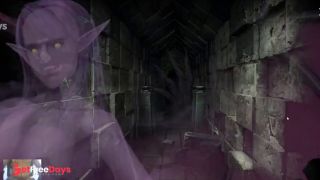 CUTE ELVEN ON FUTANARI BDSM SESSION - ESCAPE DUNGEON 2-2