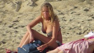 Tits so big that she needs help with bikini top-7