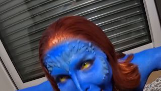 Italian Cosplay  Teenager Fucks Mystique Of The XMen 1080p-7