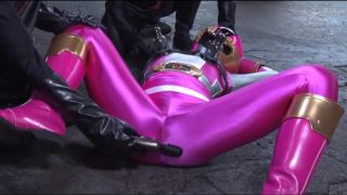 adult video clip 19 bug crush fetish JMSZ-95 Heroine Complete Costume Surrender Hell -Survive Pink, superheroines on fetish porn-9