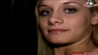 Petite Blonde Picked Up On The Street And Fucked At Home For A Little P.-1