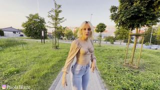 MaxBlaze,PaolaBlaze - Public blowjob from a fan with a view of the city-1