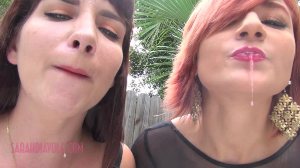 online adult clip 47 fetish fun pov | Sarah Diavola, Goddesss Amadahy - Rainbow Spit and Smoke | fetish