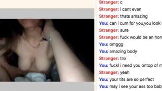 horny amateur girl playing in videochat omegle-8