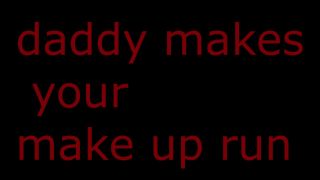 Masturbation Porn RUINED MAKEUP dirty whore gets WRECKED INTENSE DIRTY TALKING SOLO MALE-7