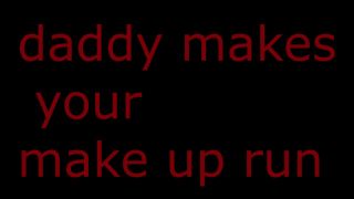 Masturbation Porn RUINED MAKEUP dirty whore gets WRECKED INTENSE DIRTY TALKING SOLO MALE-9