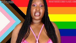  Gay blackmail fantasy, ebony female domination, gay, mind fuck, pride come out for pride Manyvids  UnfriendlyBlckHottie -1