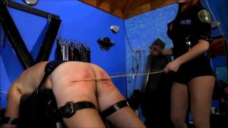 Deanna Storm - Police Woman brutality caning Spanking!-5