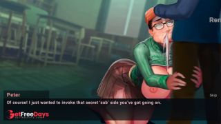 Desi aunty in cartoon character make hot seen-1
