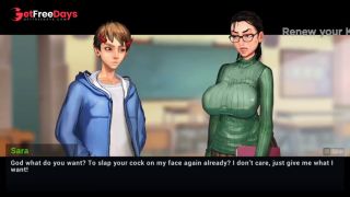 Desi aunty in cartoon character make hot seen-6