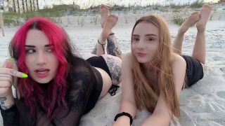 Lexiegrll JOI in the Sand (Fetish porn)-5