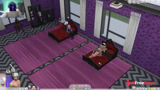 Testing Wicked Whims Mod in The Sims 4  Footjob, 69 and Vaginal Sex-3