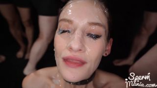 Tiffany Tatum's Sticky Bukkake Facial - Hendjob-6