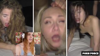Porn Force.com - Emily Mayers, Marilyn Sugar, Sabrina Spice Carly Rae Summers Reacts To Bleached Raw Hot Teens Rough Sex - Hardcore-5