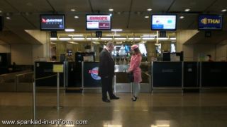 Kami Robertson Europe Airlines - The Complaint - Episode 11 - spanked-in-uniform-6