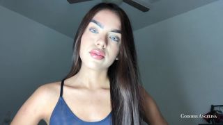 xxx video 3 Goddess Angelina - Sex for Losers, shiny fetish on big ass porn -1