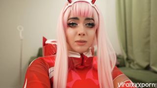 Momokun  Online Video Momokun Zero Two Teases in Steamy Video-0