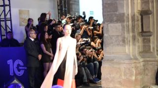 Alejandra Guilmant topless - MB Fashion Week Mexico - 2016-8